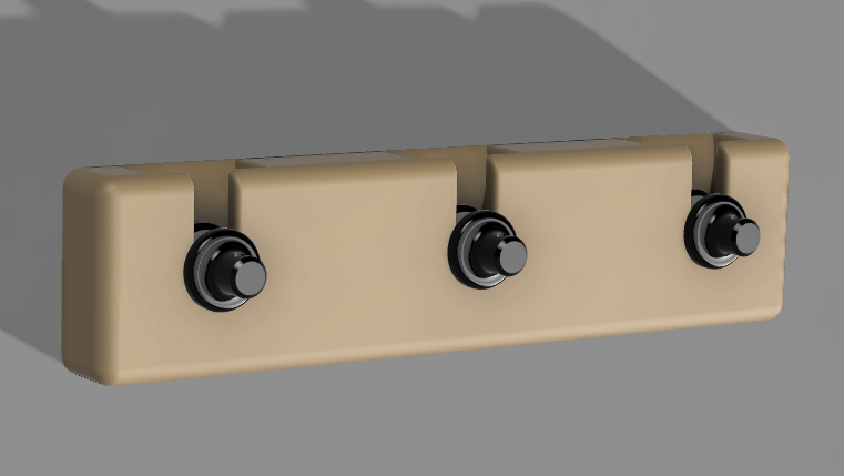 Keytag with Wallmount