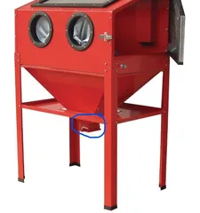 Sandblasting cabinet media pickup adapter (Harbor Freight, Tamforce, IKH ect.)