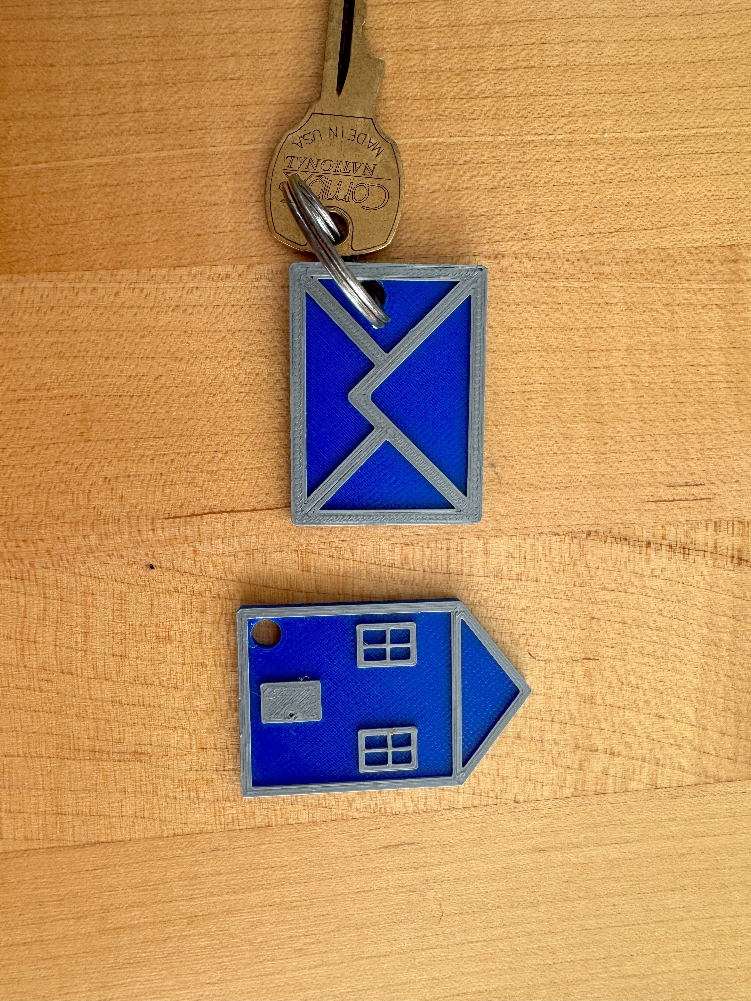 House and Mailbox Keytags