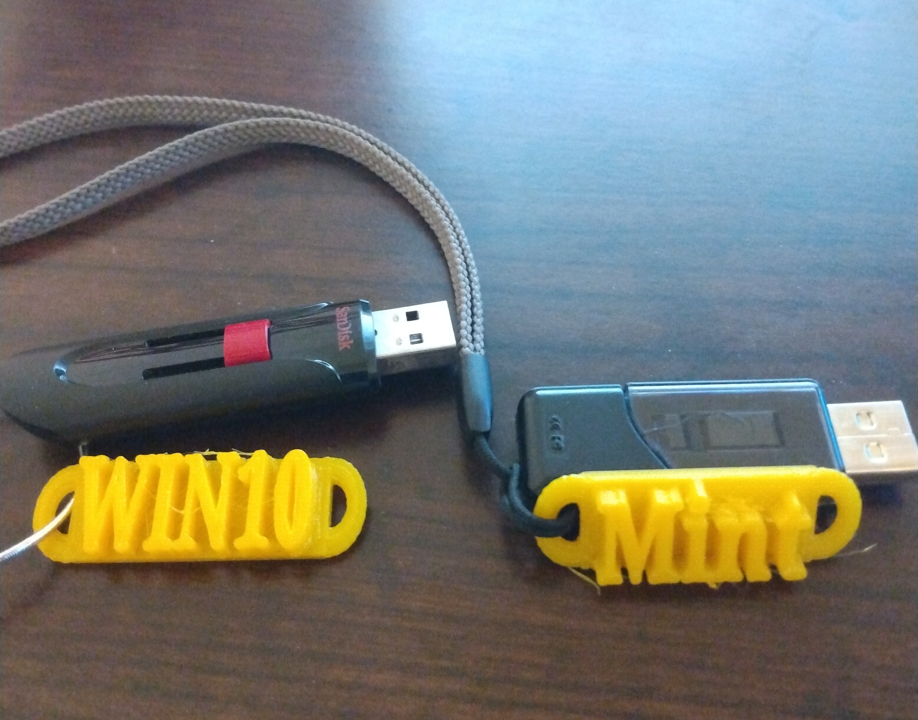 Key tag IDs for USB drives - Know what is on the USB drive without the need to plug it in