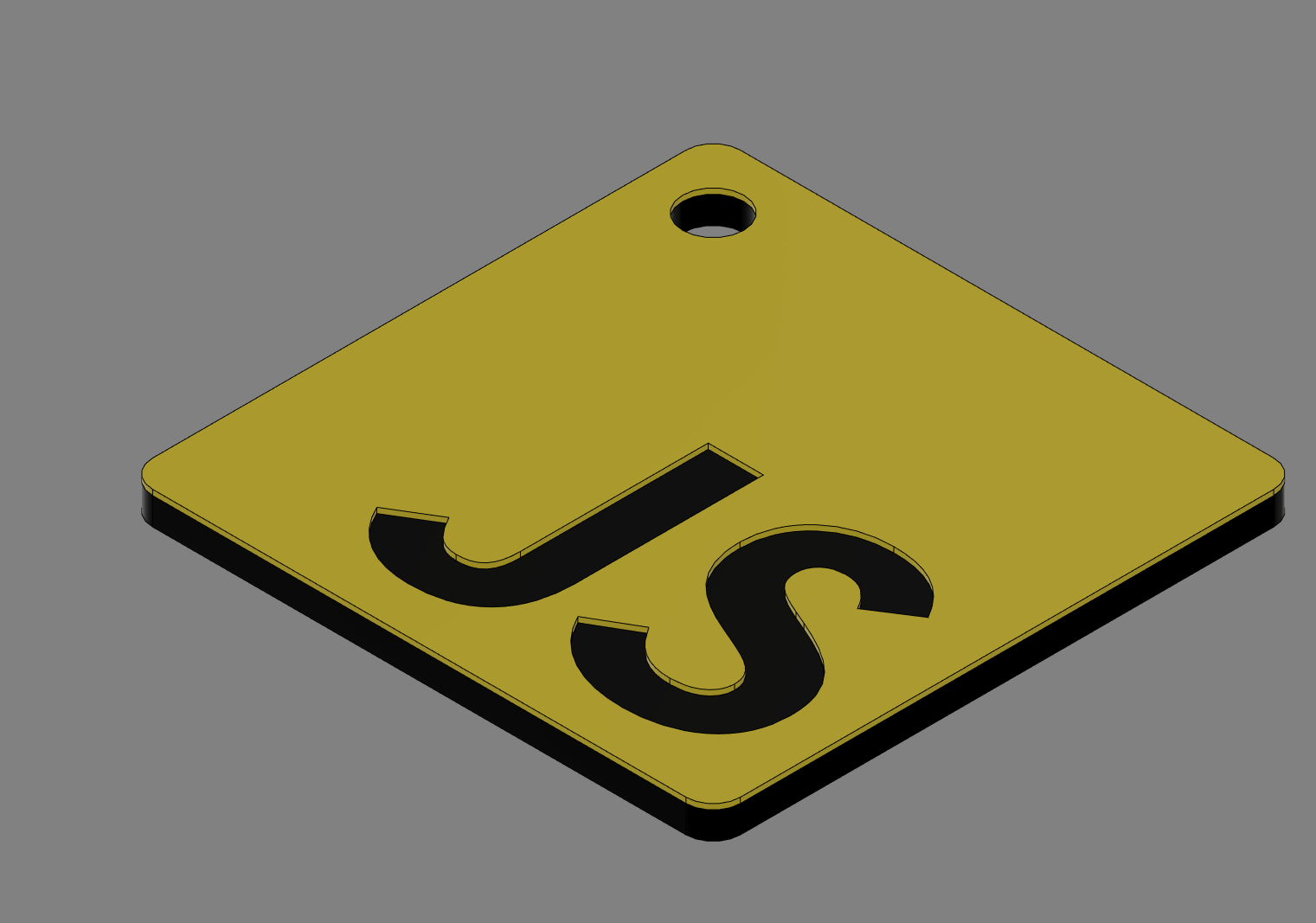 Multicolor Developer Keychains without MMU by boop | Download free STL ...