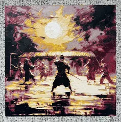 Samurai training camp 'Filament Painting'