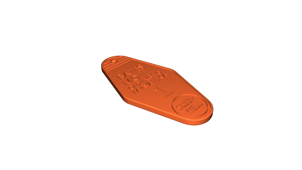 Bates Motel Key Fob by MadP 3D Download free STL model