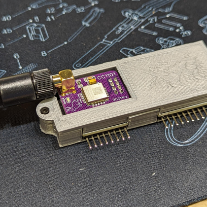 Flipper Zero - CC1101 Board by TehRabbitt - Case
