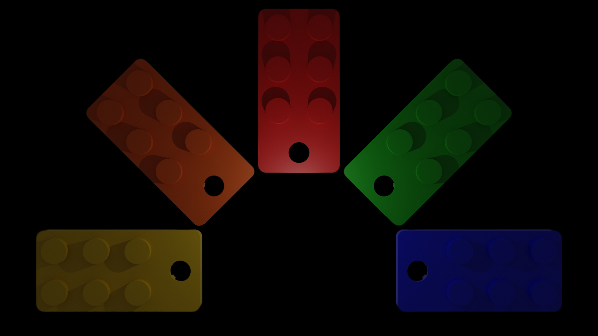 Brick Keychain Tag by KingALLO | Download free STL model | Printables.com