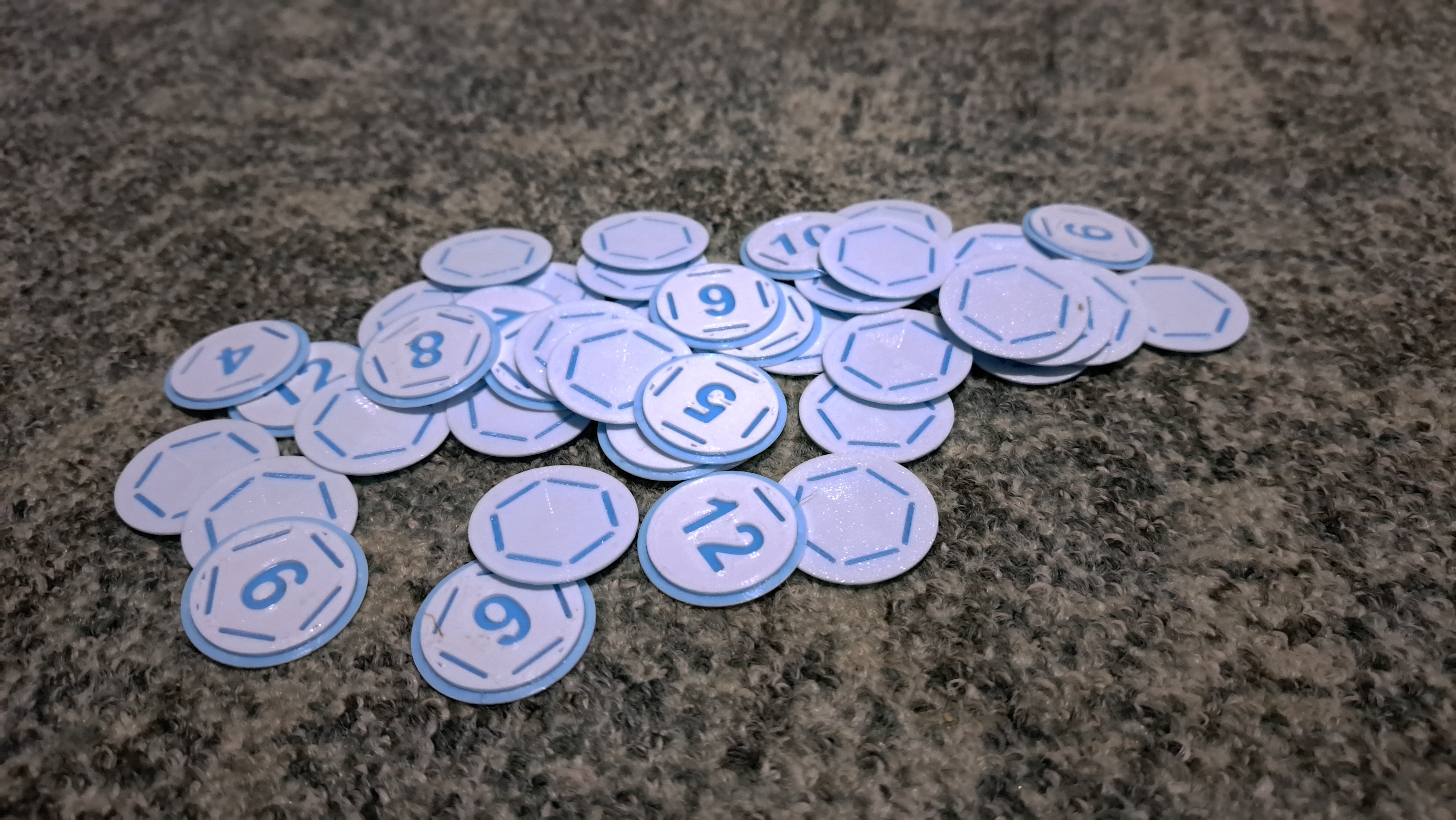 | Catan | Number Chits - seaferers