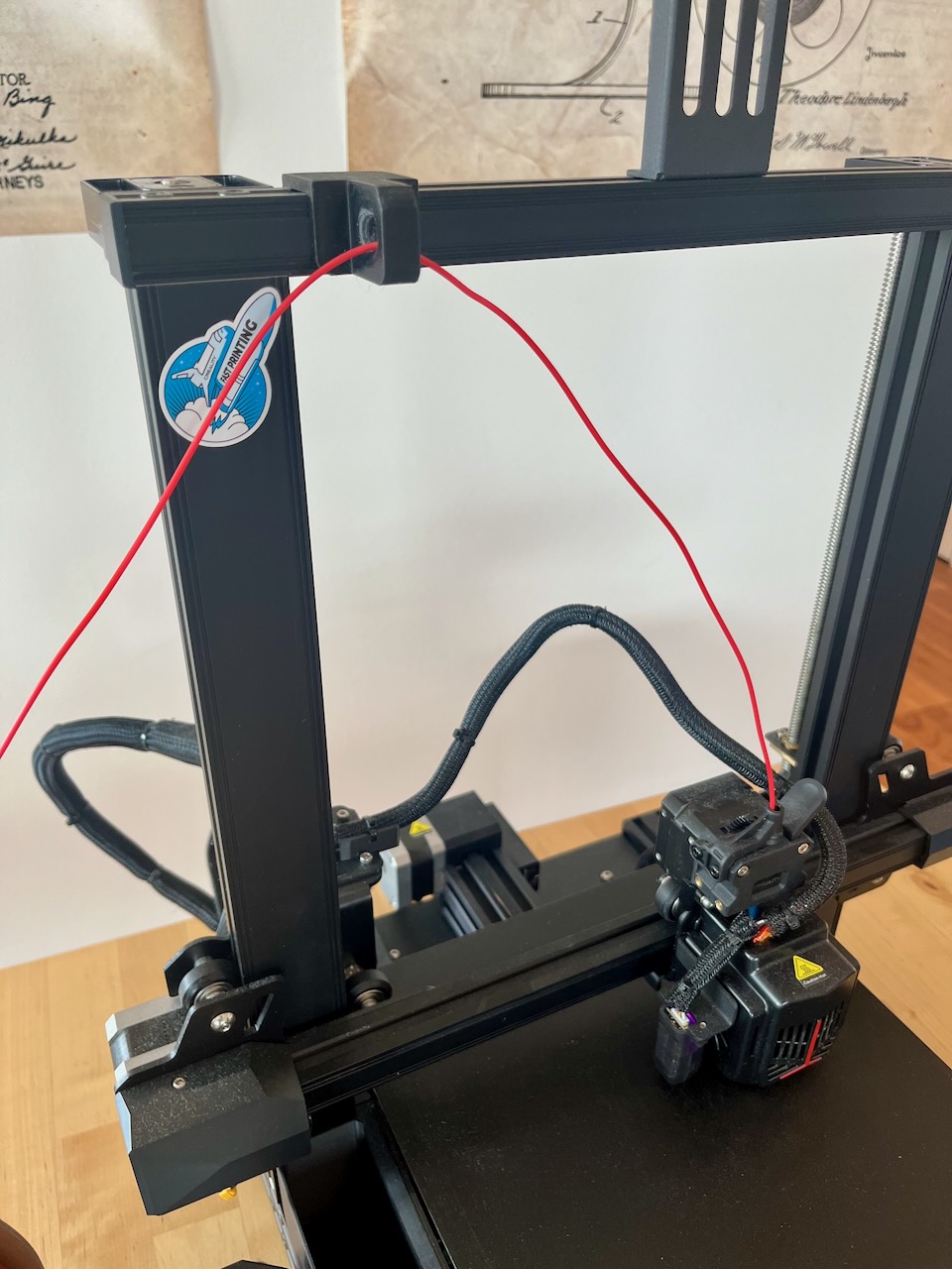 Simple Filament Guide (20x20 extrusion) by One More Think | Download ...