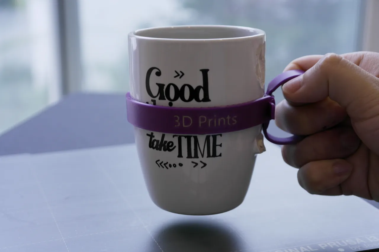 Mug Handle Repair Kit by Axel Sandoval | Download free STL model |  Printables.com