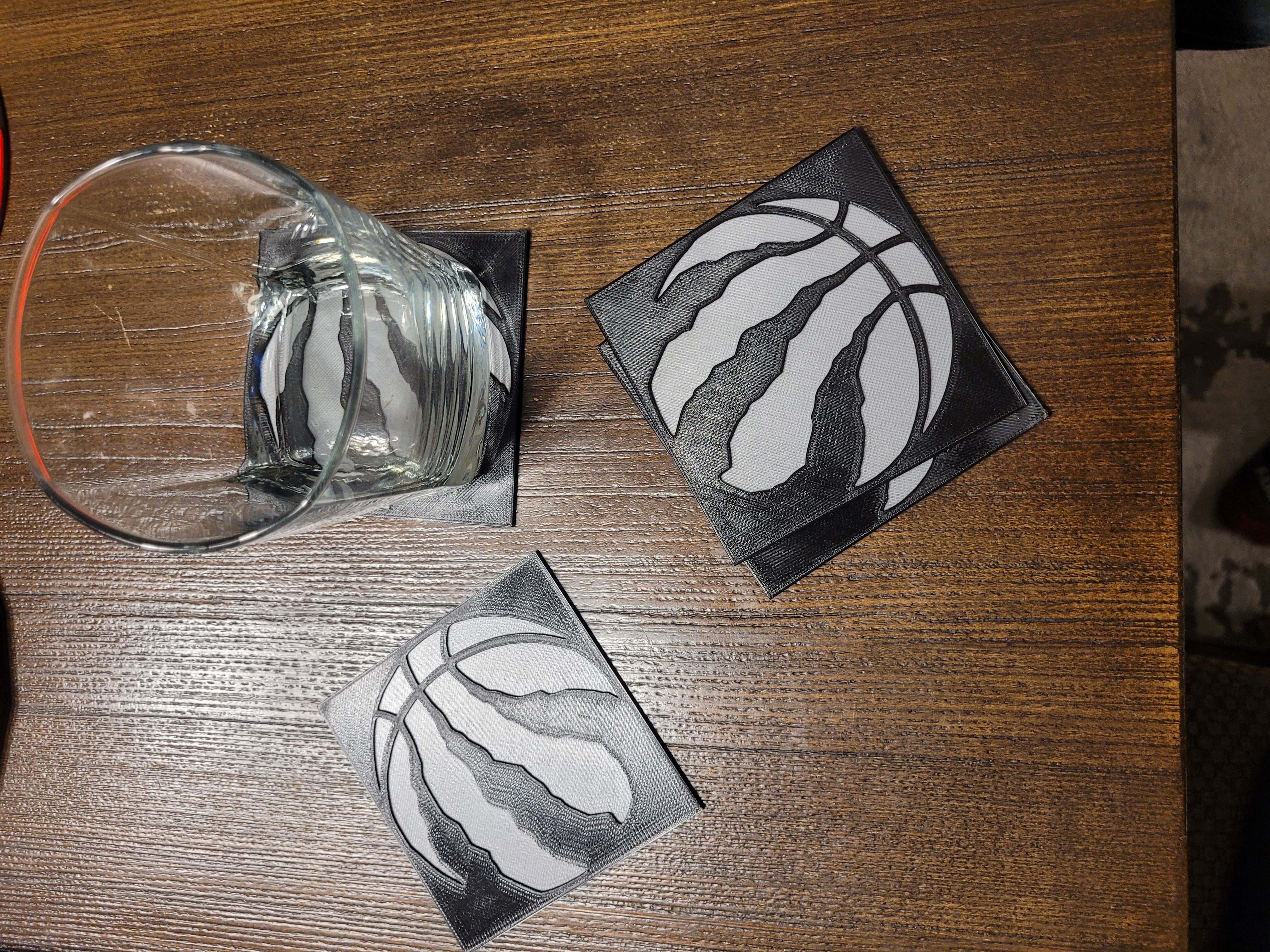 Toronto Raptors coasters