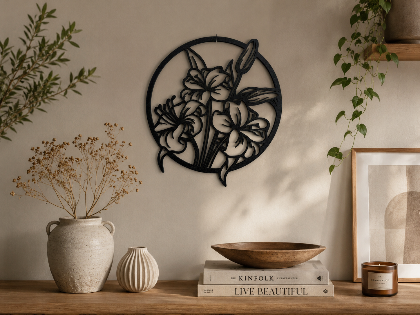 Lily Wall Art Decoration