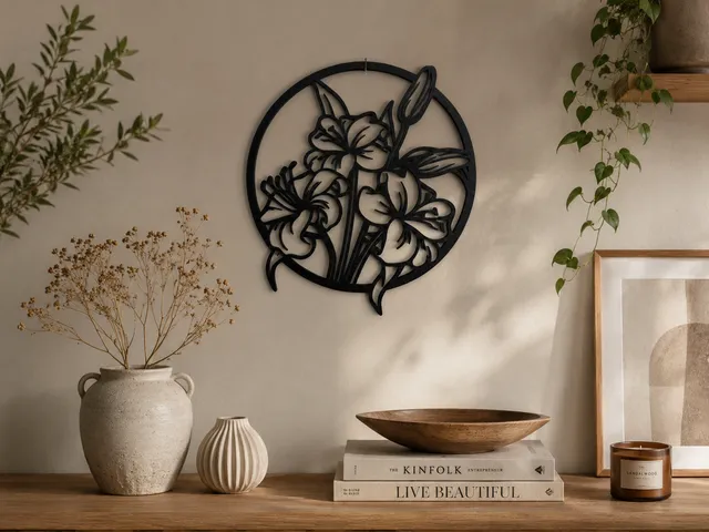 Lily Wall Art Decoration