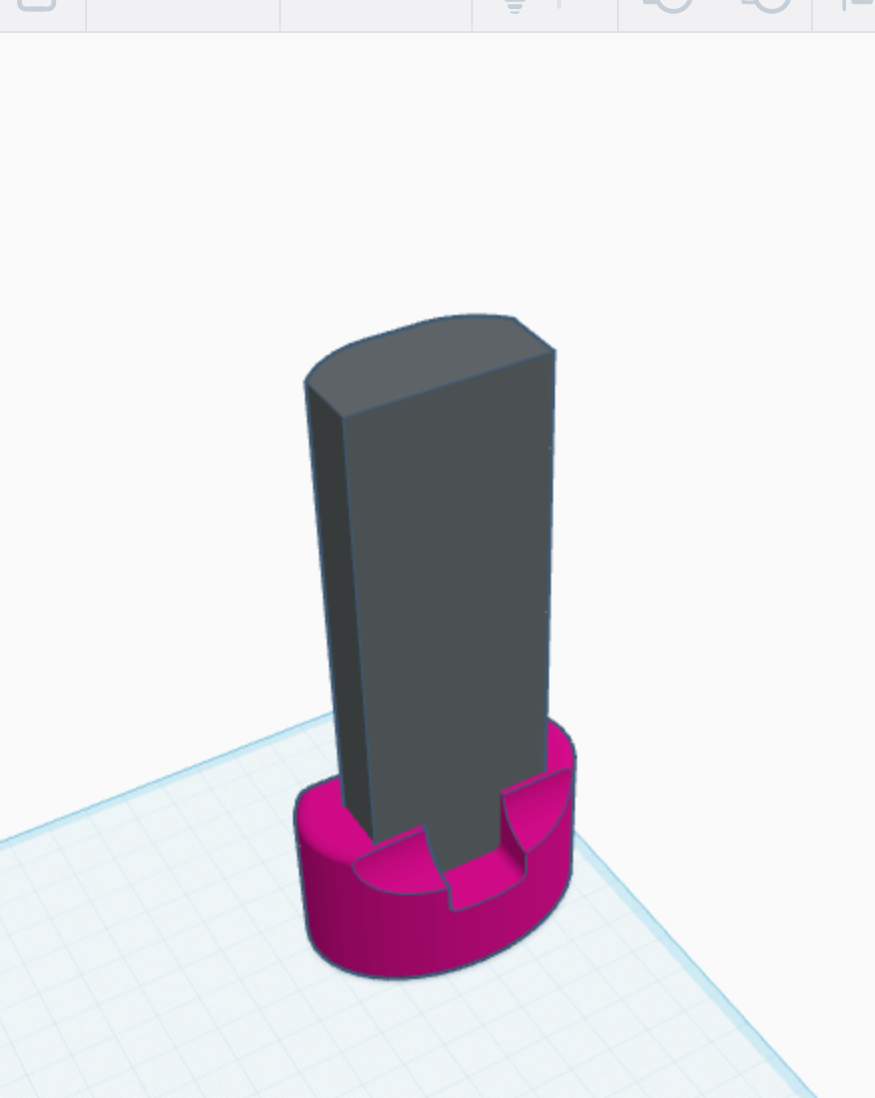 Roku remote control stand