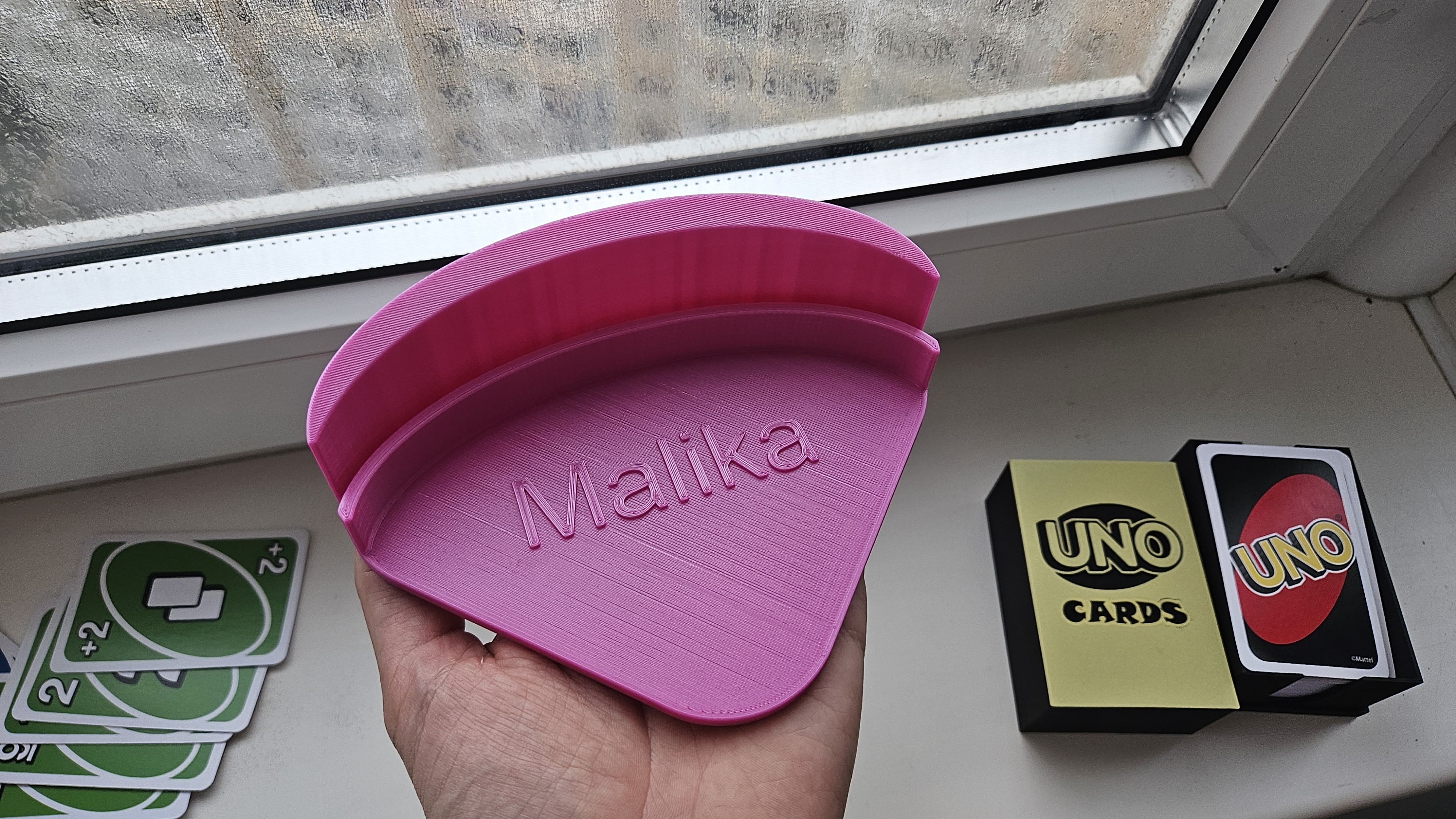 Miniatura 3 do modelo 3D Playing Card Holder