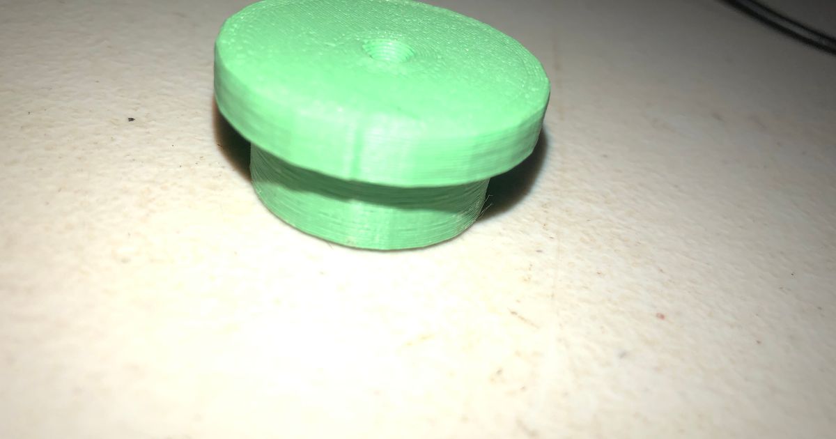 Mini-lathe PVC pipe adapter by PrintHermit | Download free STL model ...