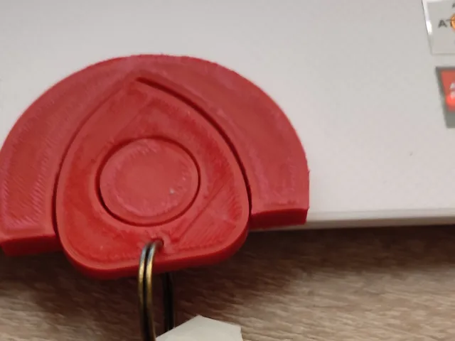 Self-defense keychain with holder