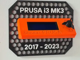 PRUSA i3 MK3 Memorial