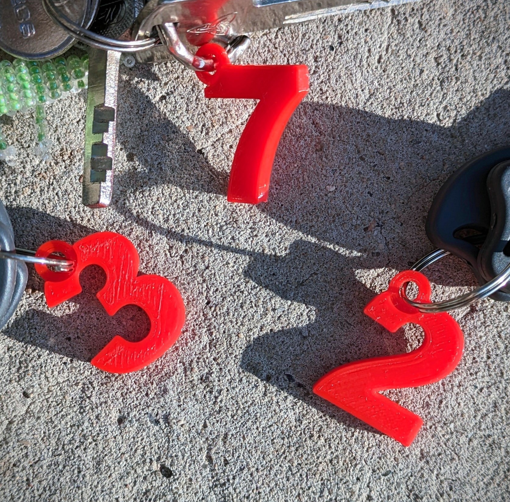 number-keychain-key-tag-by-3dist-download-free-stl-model-printables
