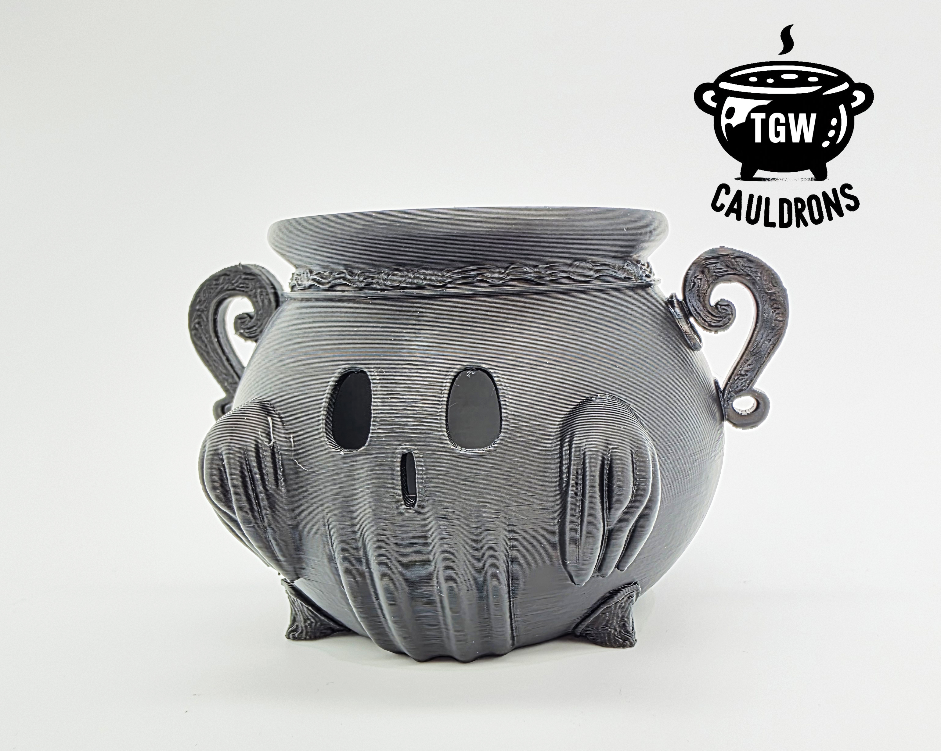 Ghost Cauldron - Flat Bottom