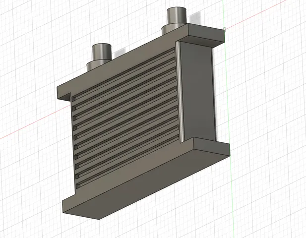 1/10 scale oil cooler