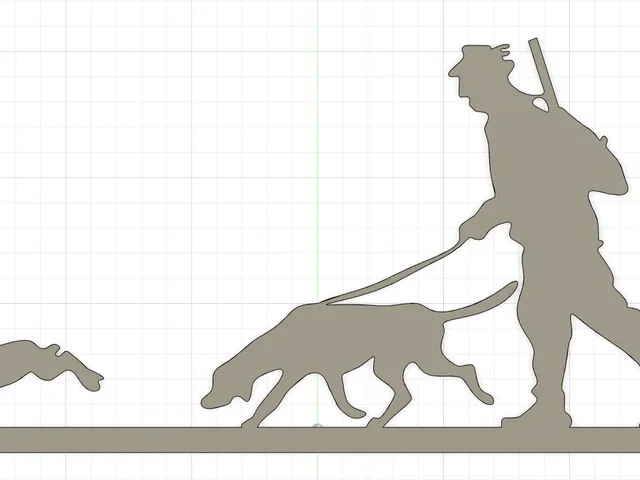 Hare hunter wall art