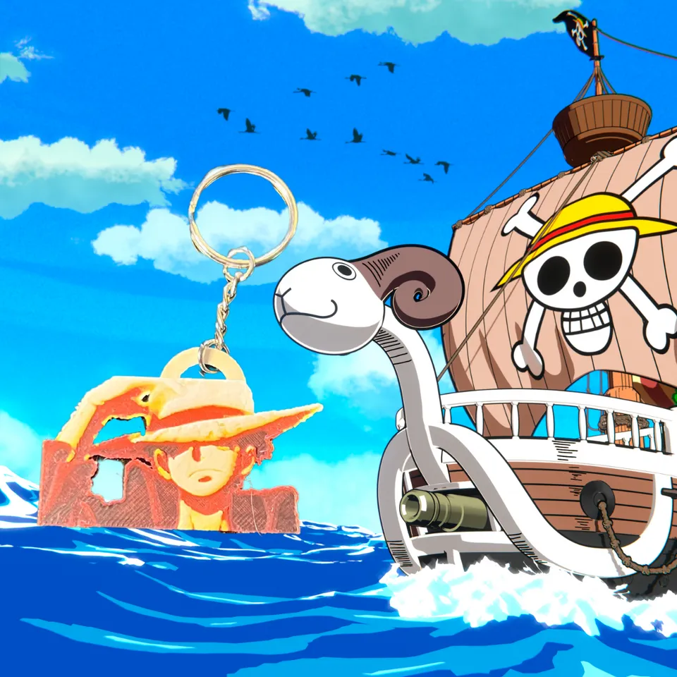 Going Merry One Piece KEYCHAIN