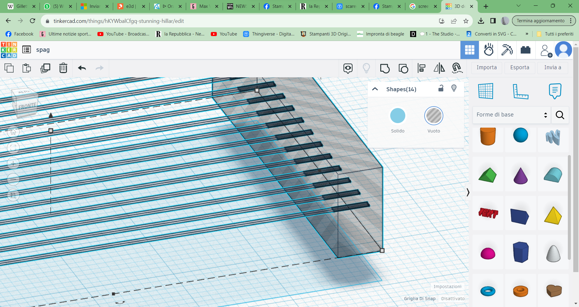 Miniatura 2 do modelo 3D Suspended String test