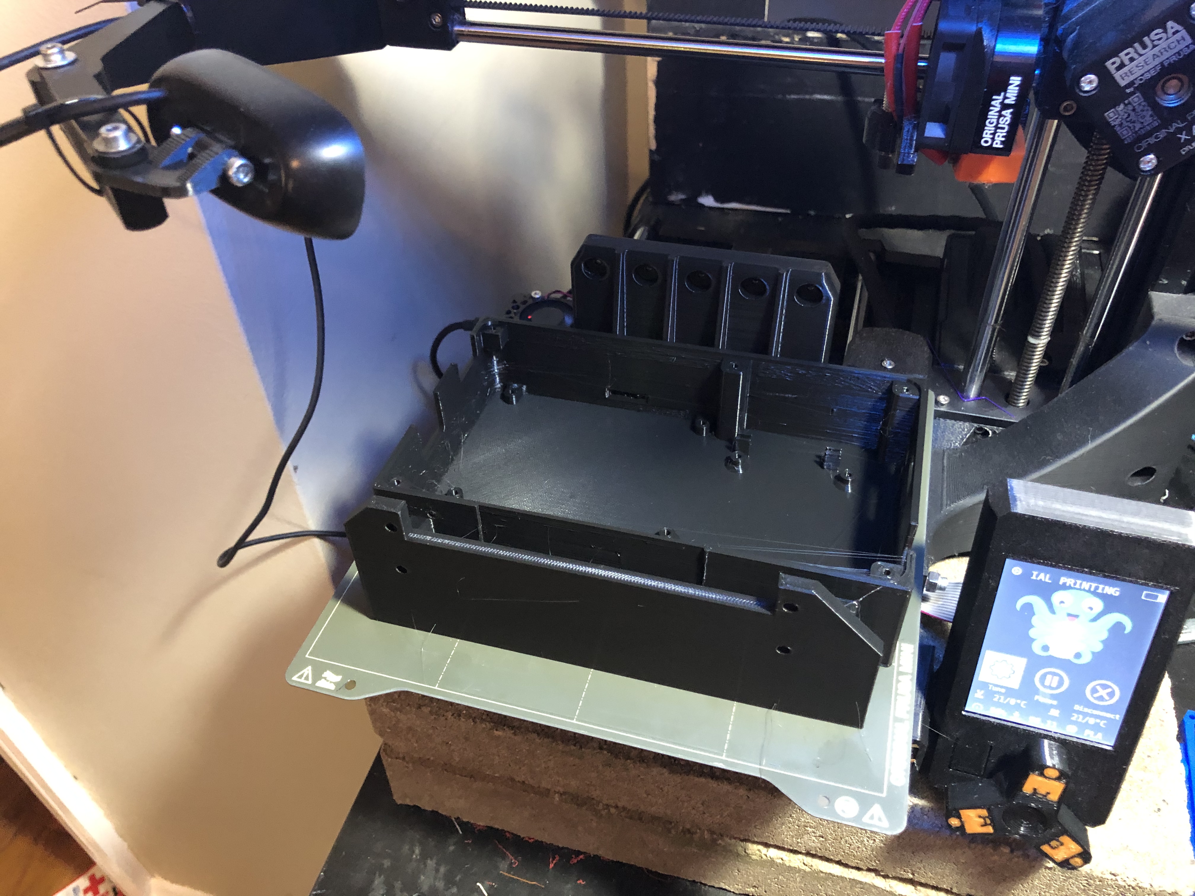 Prusa Mini X axis Logitech C270 Webcam holder