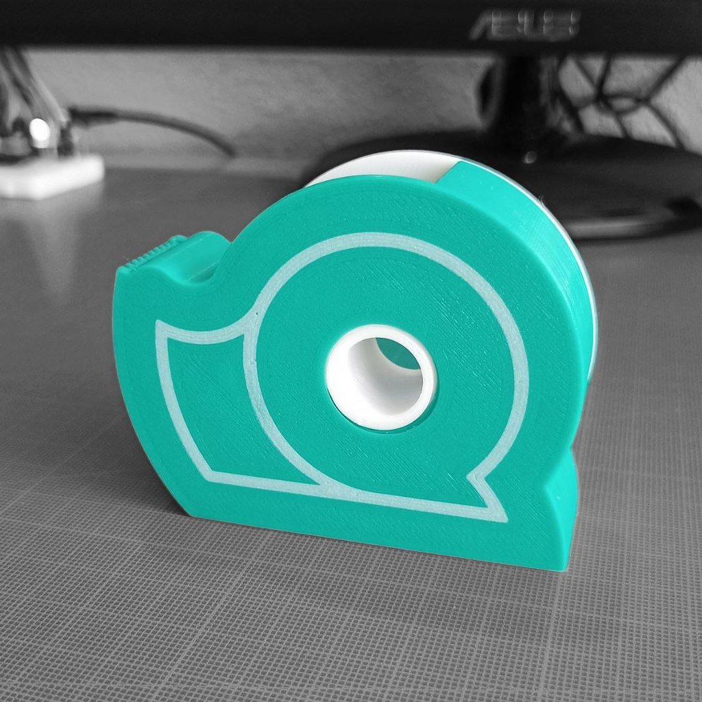 Office tape dispenser by belittlemaker Download free STL model