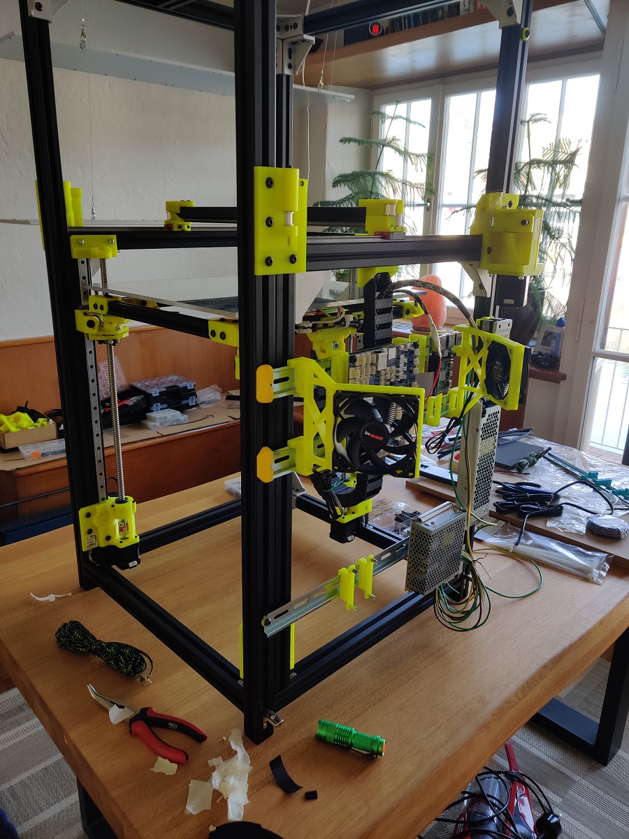 HevORT: Duet 3, Raspberry Pi and Fan Mounts on 35mm DIN Rails by Mike ...