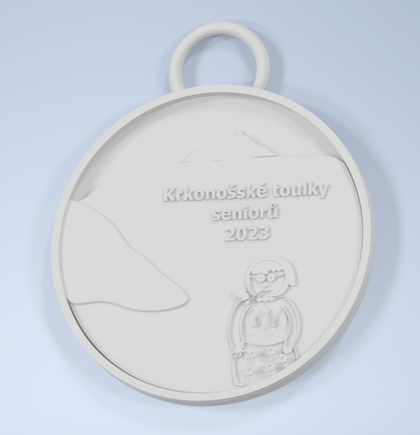 Medal for senior activity