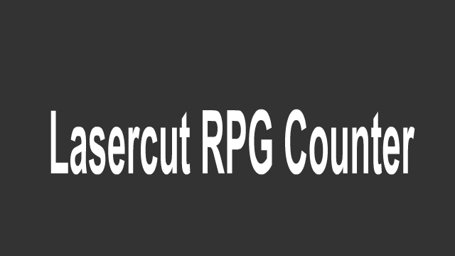 Lasercut RPG Counter — miniatura 2