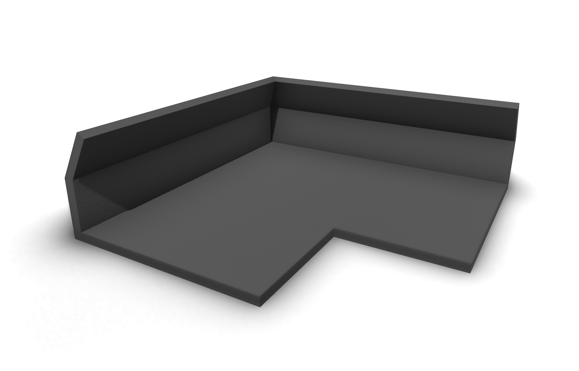 Elitescreens Aeon Edge Free projector screen corner / edge trim cover