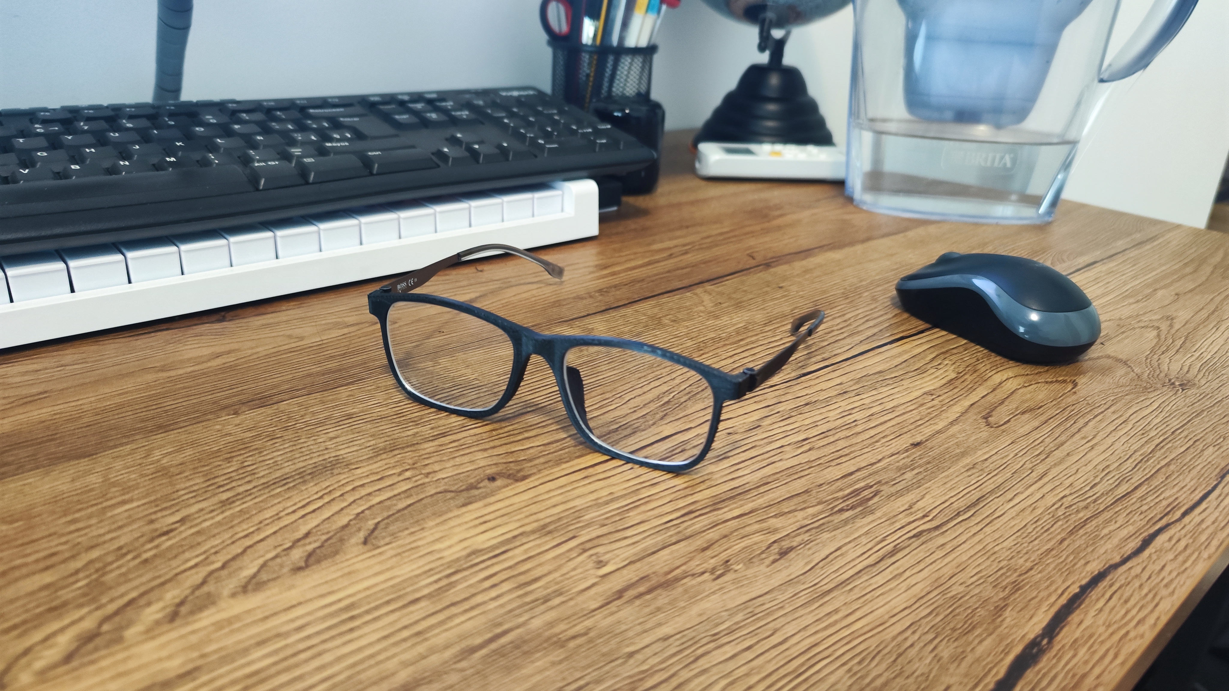 Glasses - Parametric replacement frame (Model: BOSS BO 1343F 807)