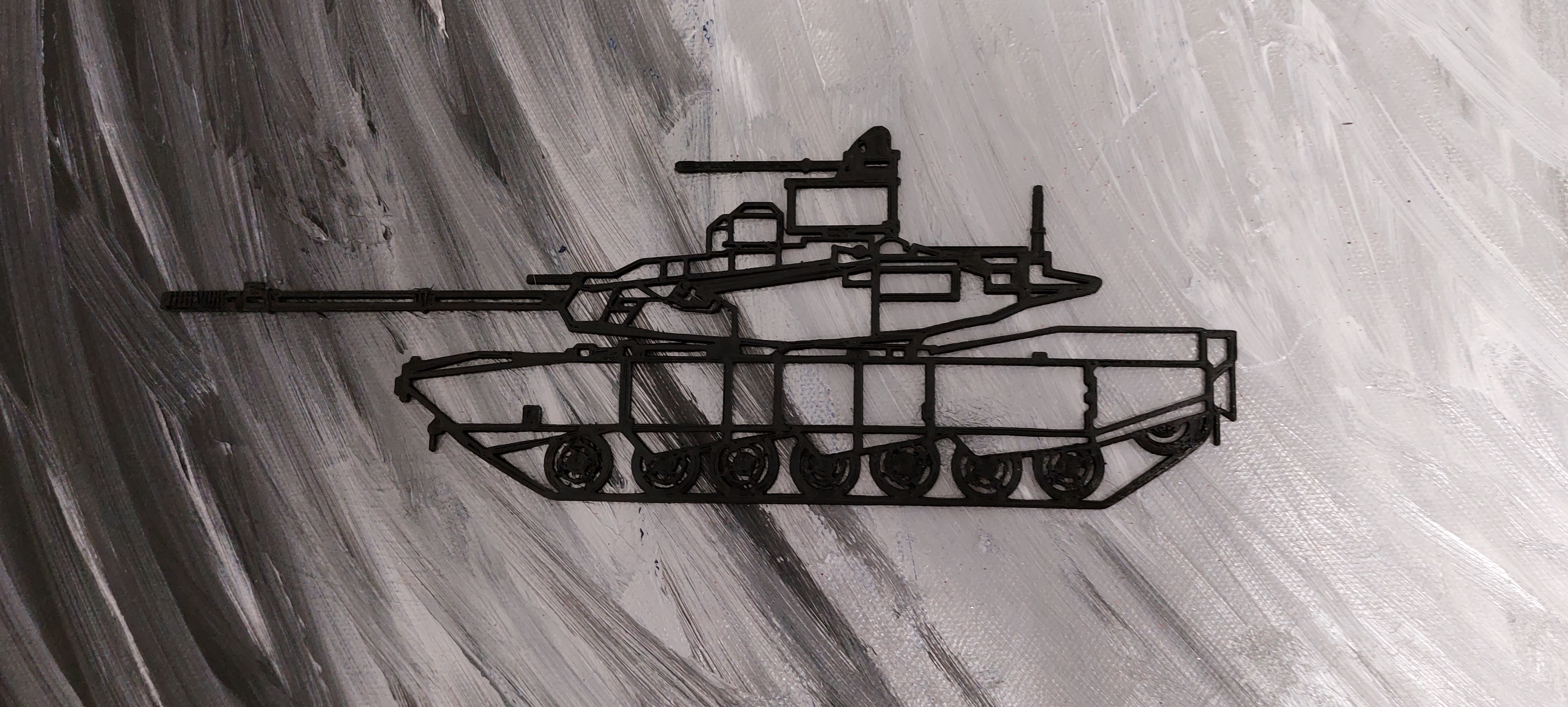 Abrams X MBT Silhouette