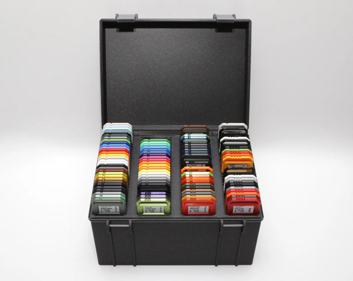 Filament Swatches Storage Box by Whity | Download free STL