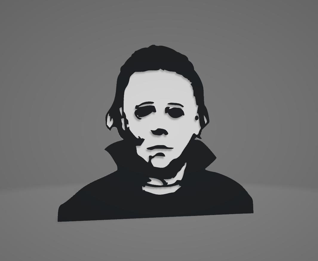 Michael Myers Halloween Window Decor