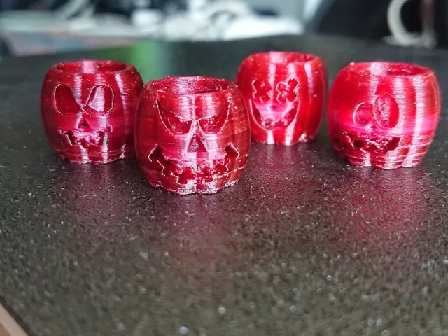 Pumpkin shot glass