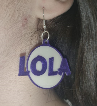 Pendientes personalizados con Nombres - Earring