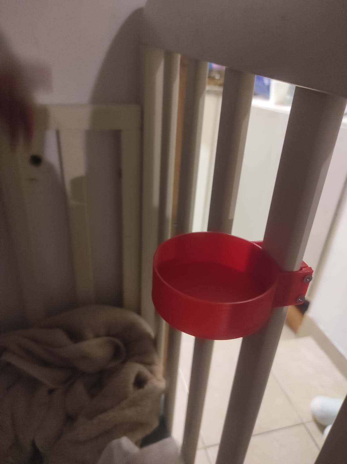 cup holder for baby crib