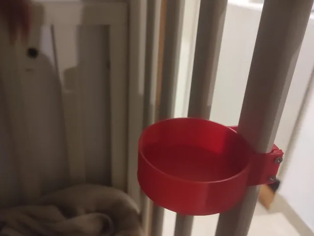 cup holder for baby crib