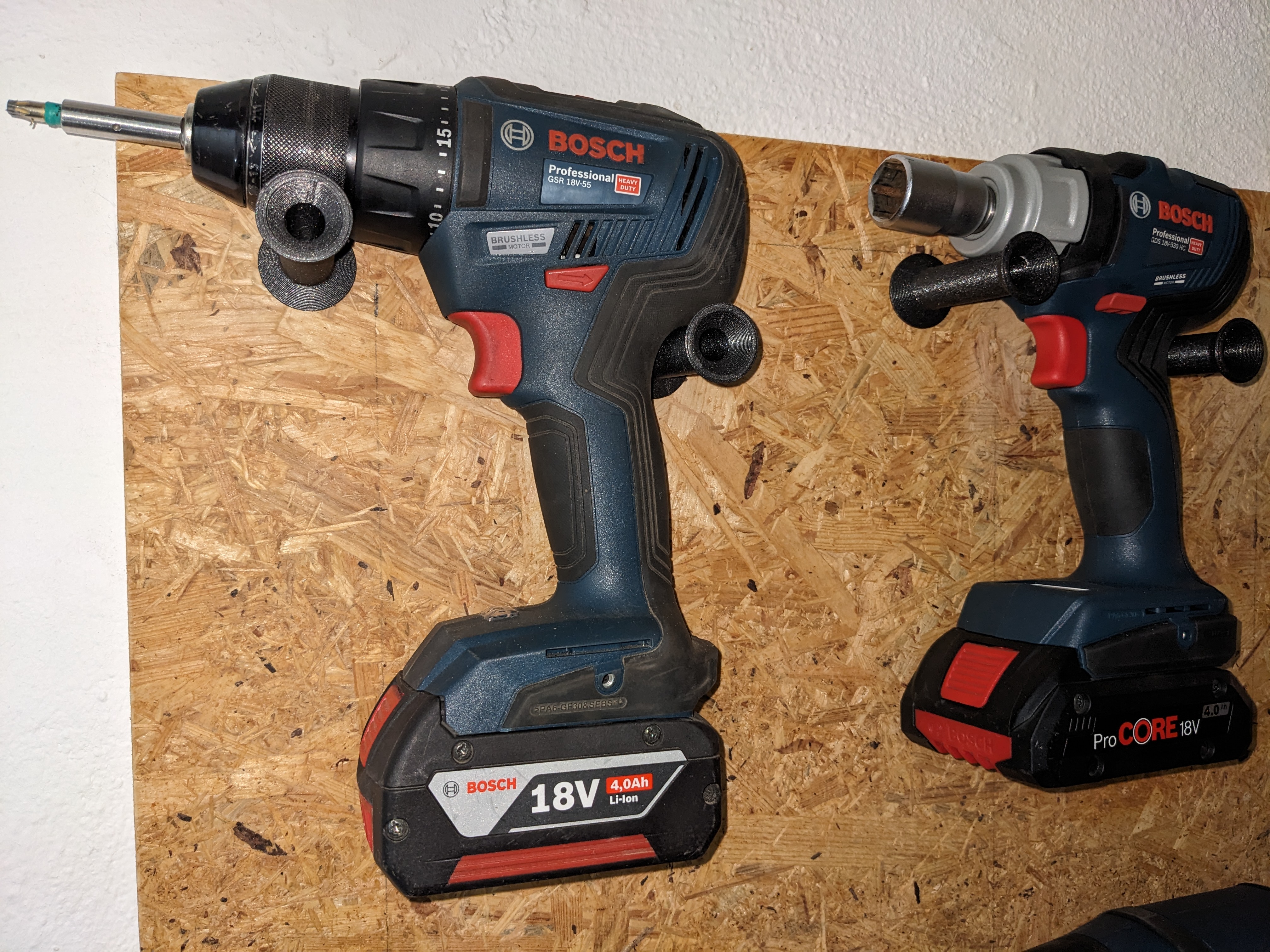 Screw-on tool holder / Werkzeughalter / different versions