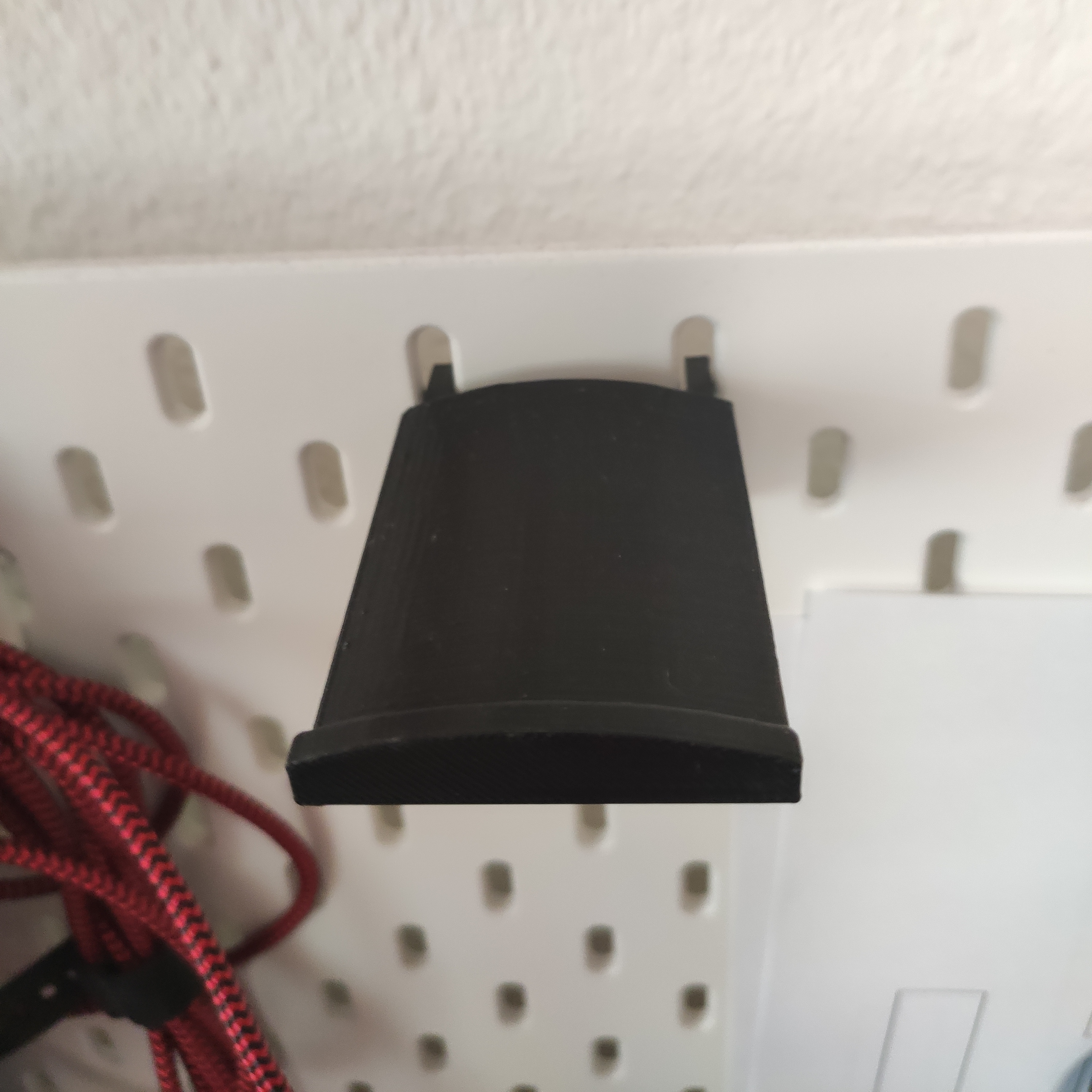 IKEA Skadis headphone holder