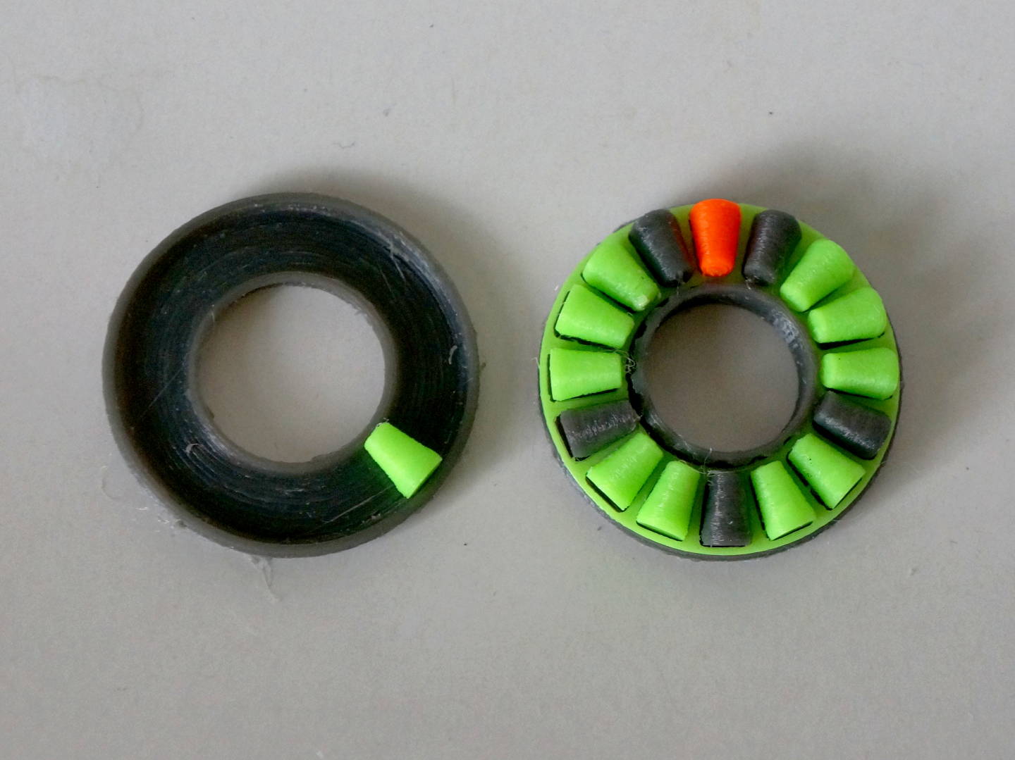 Lazy Susan Axial roller bearing by Jack Download free STL model