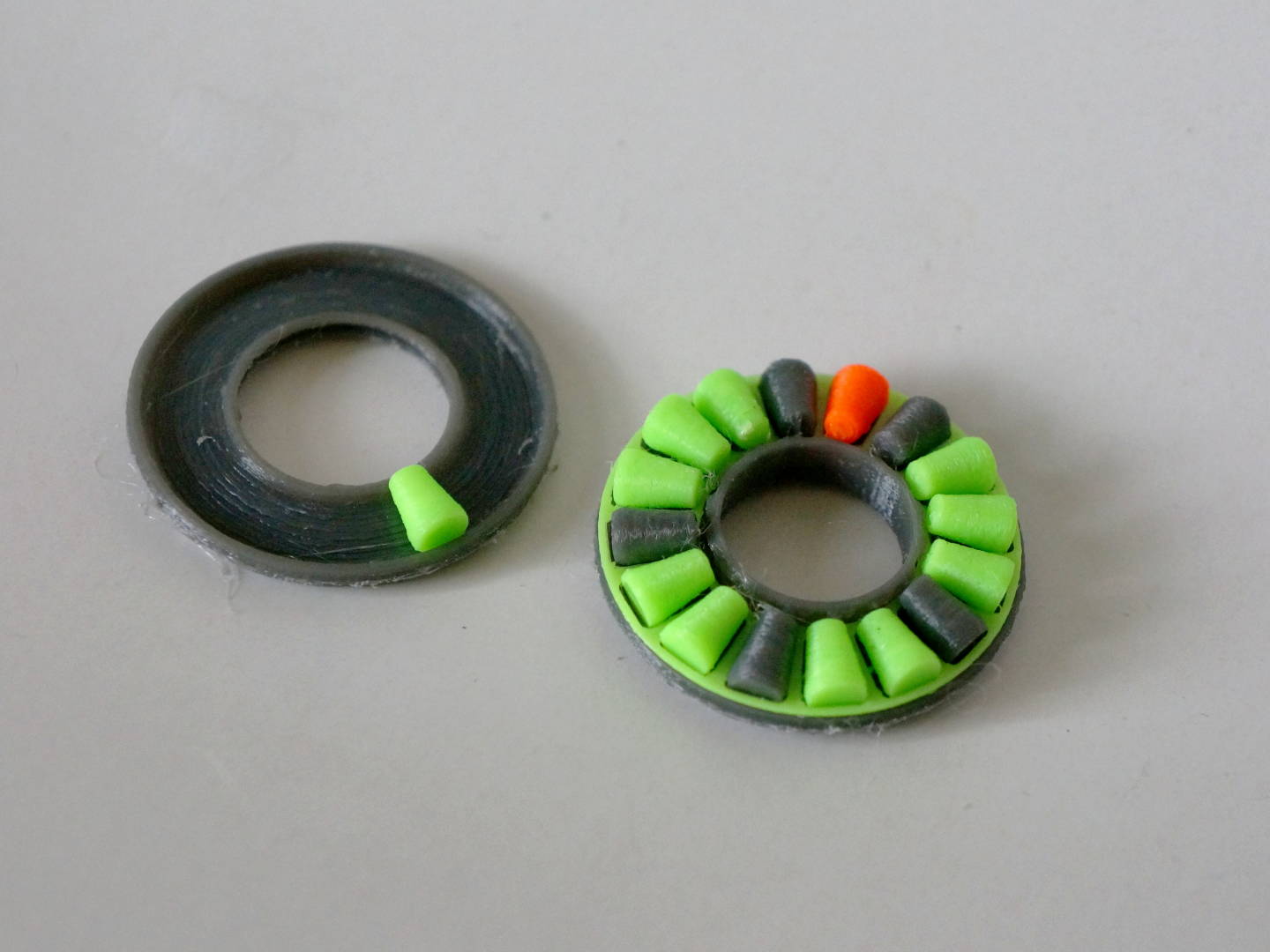 Lazy Susan Axial roller bearing by Jack Download free STL model