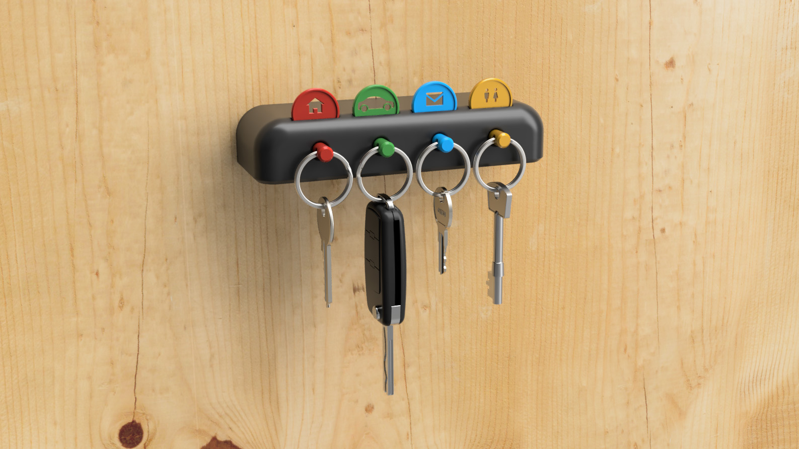 Socket Key Rack by SheepMe! | Download free STL model | Printables.com
