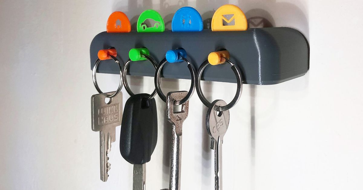 Socket Key Rack by SheepMe! | Download free STL model | Printables.com