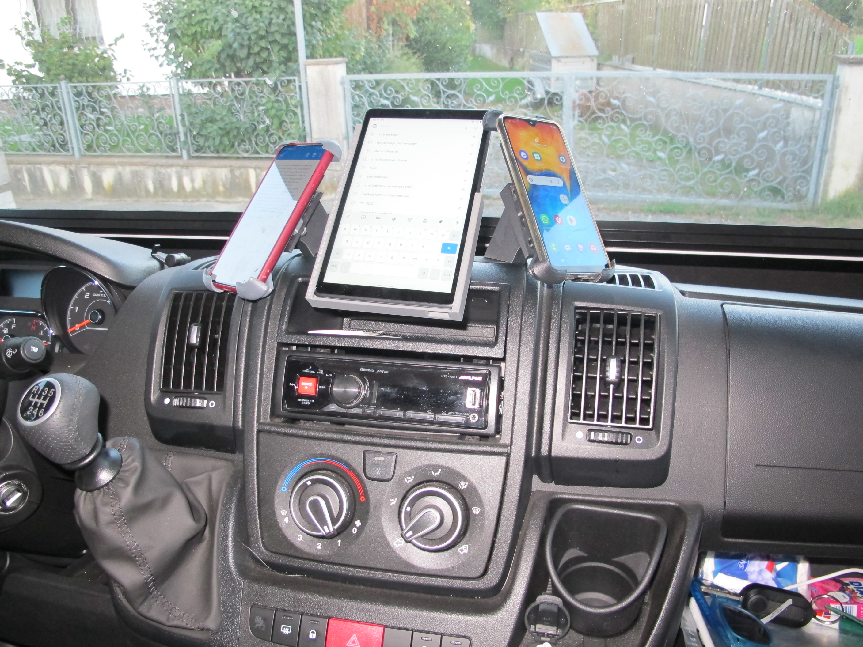 Citroen Halterung HANDY und Tablett by aBarth Download free STL model