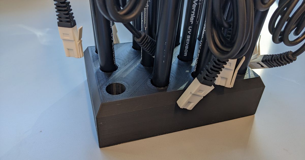 UV Light Sensor Rack by BioNerd12 | Download free STL model ...