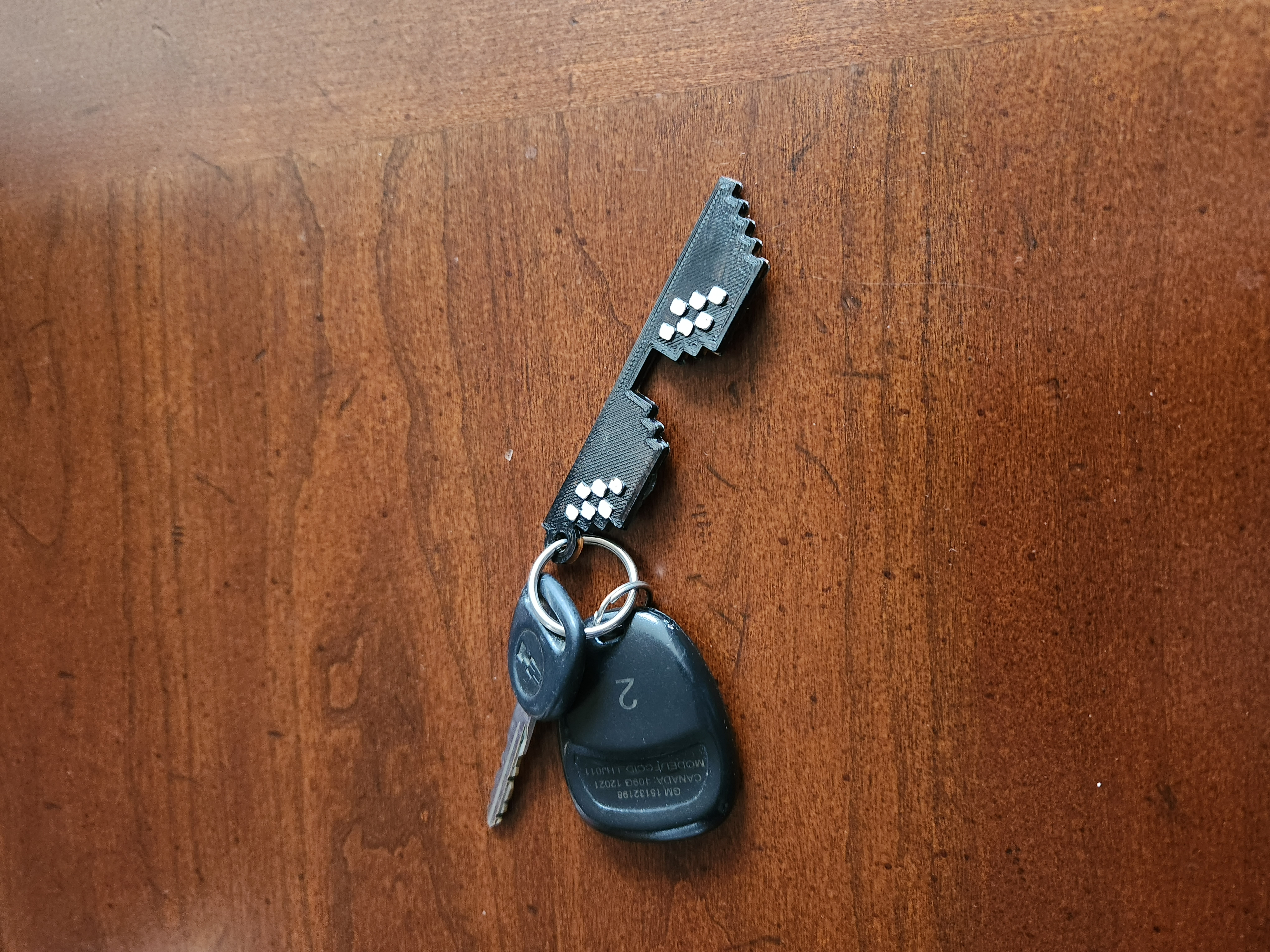 Meme Sunglasses key chain
