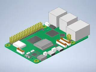 Raspberry Pi 5 by felixwin | Download free STL model | Printables.com